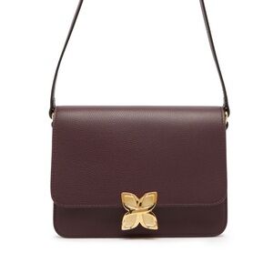 Fleuron Prune Hortensia Purse - NWOT